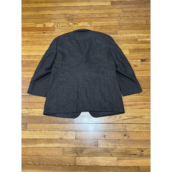 Arnold Brant Loro Piana Men's Sz 46R Brown Wool Cashmere 3 Button Blazer Jacket - Picture 6 of 10